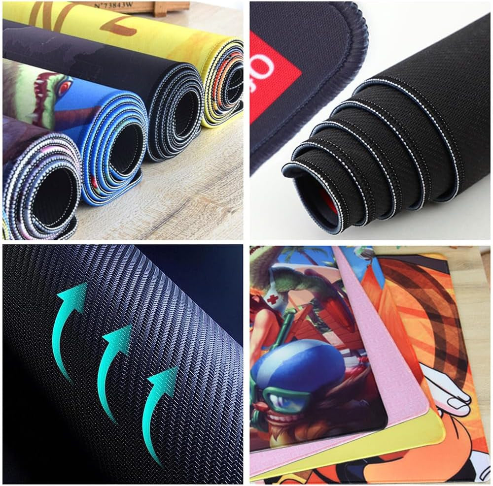 Japanese Landscape Desk Mat Post Moonlight Samurai Mouse Pad Large Dark Aesthetic Desk Pad Gaming Mousepad Extended XXL 31.5 X 15.7 in Laptop Computer Mouse Keyboard Mat