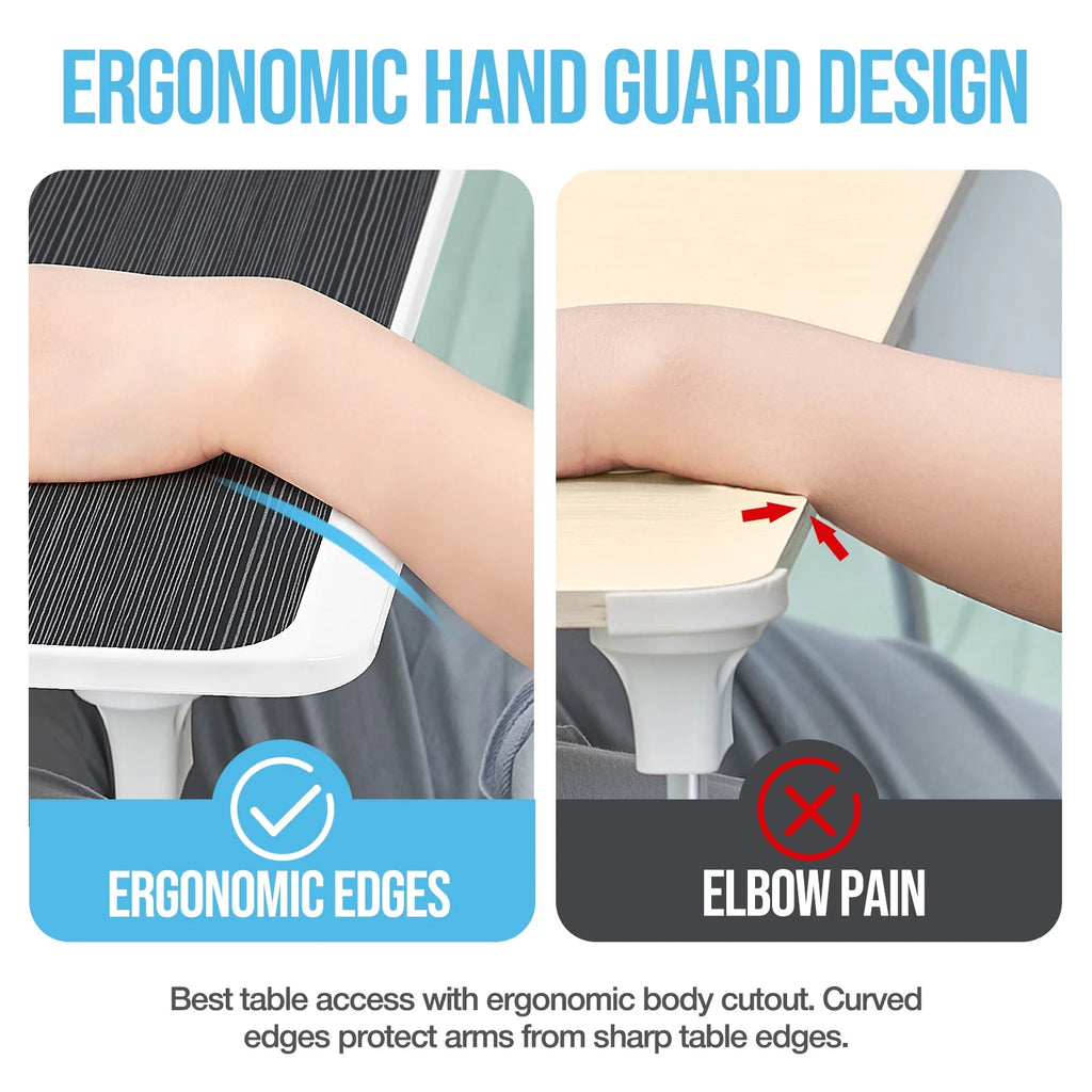 Large Lap Desk for Bed | Laptop Table, Portable Lap Desk, Home Office Room Laptop Desk for Bed Table Floor Table, Floor Desk for Adults (Black)