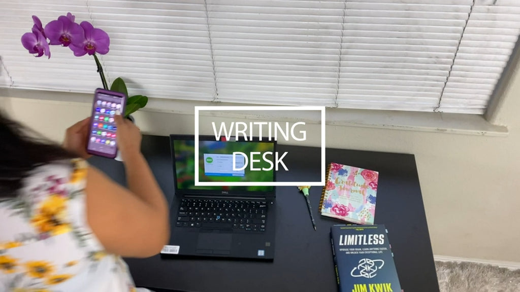 47" Modern Laptop Computer Desk Office Table PC Laptop Study Writing Desk Black