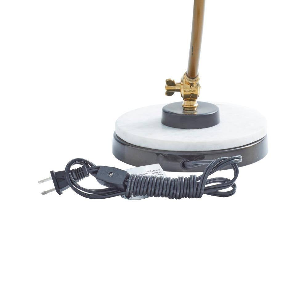 19 In. Black Metal Spotlight Task and Reading Desk Lamp