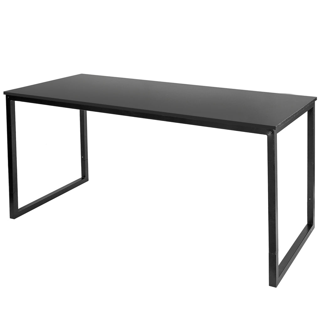 47" Modern Laptop Computer Desk Office Table PC Laptop Study Writing Desk Black
