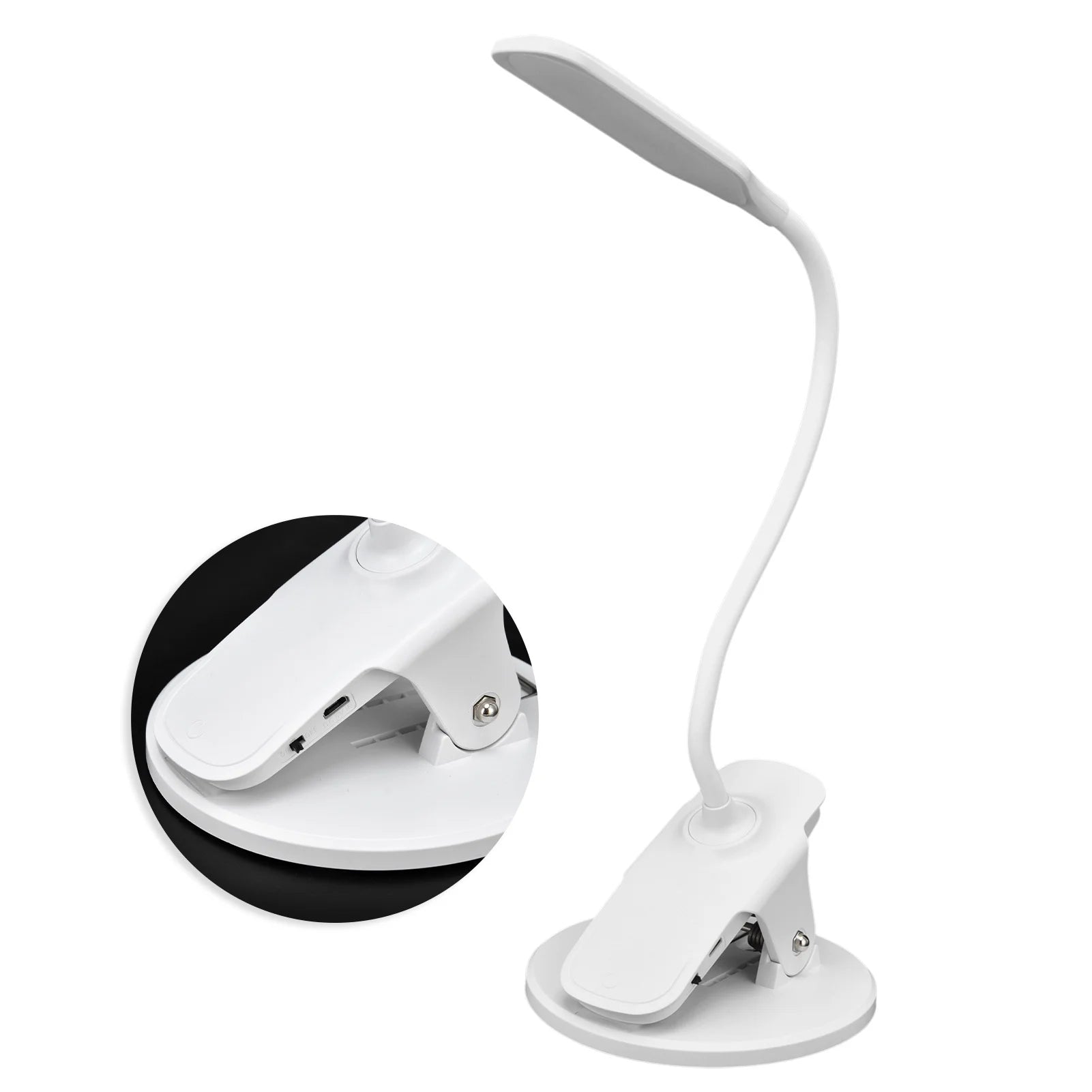Dorm Light, Clip Desk Lamp Desk Lamp Intelligent Non Slip Portable for Living Room for Dorm for Child