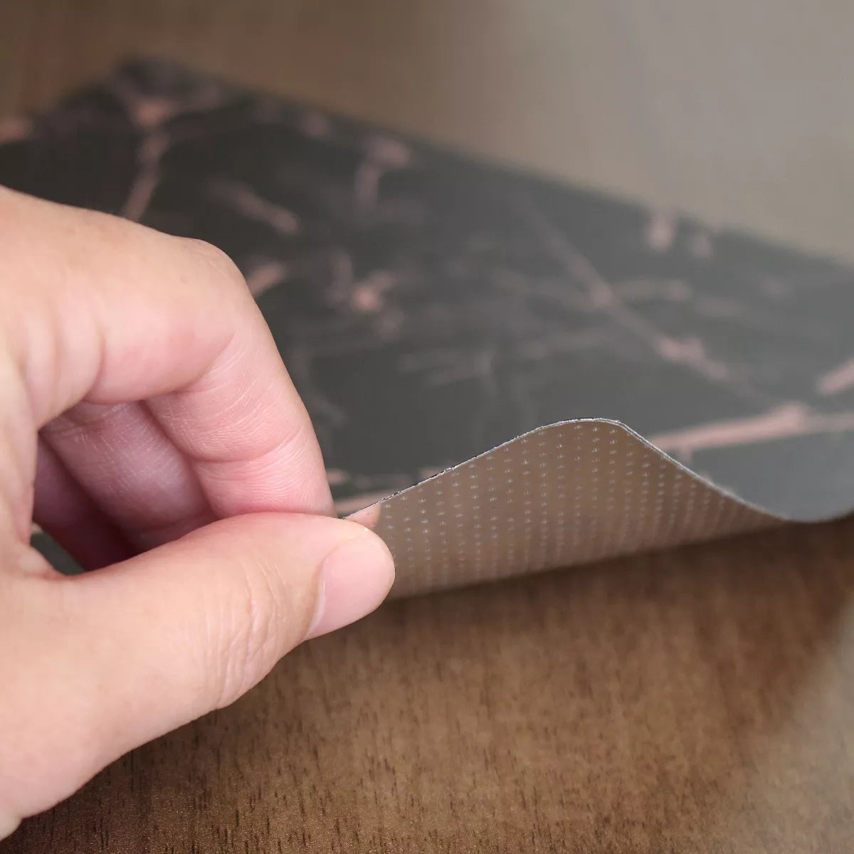 Instant Reflective Marble Design Mouse Pad 