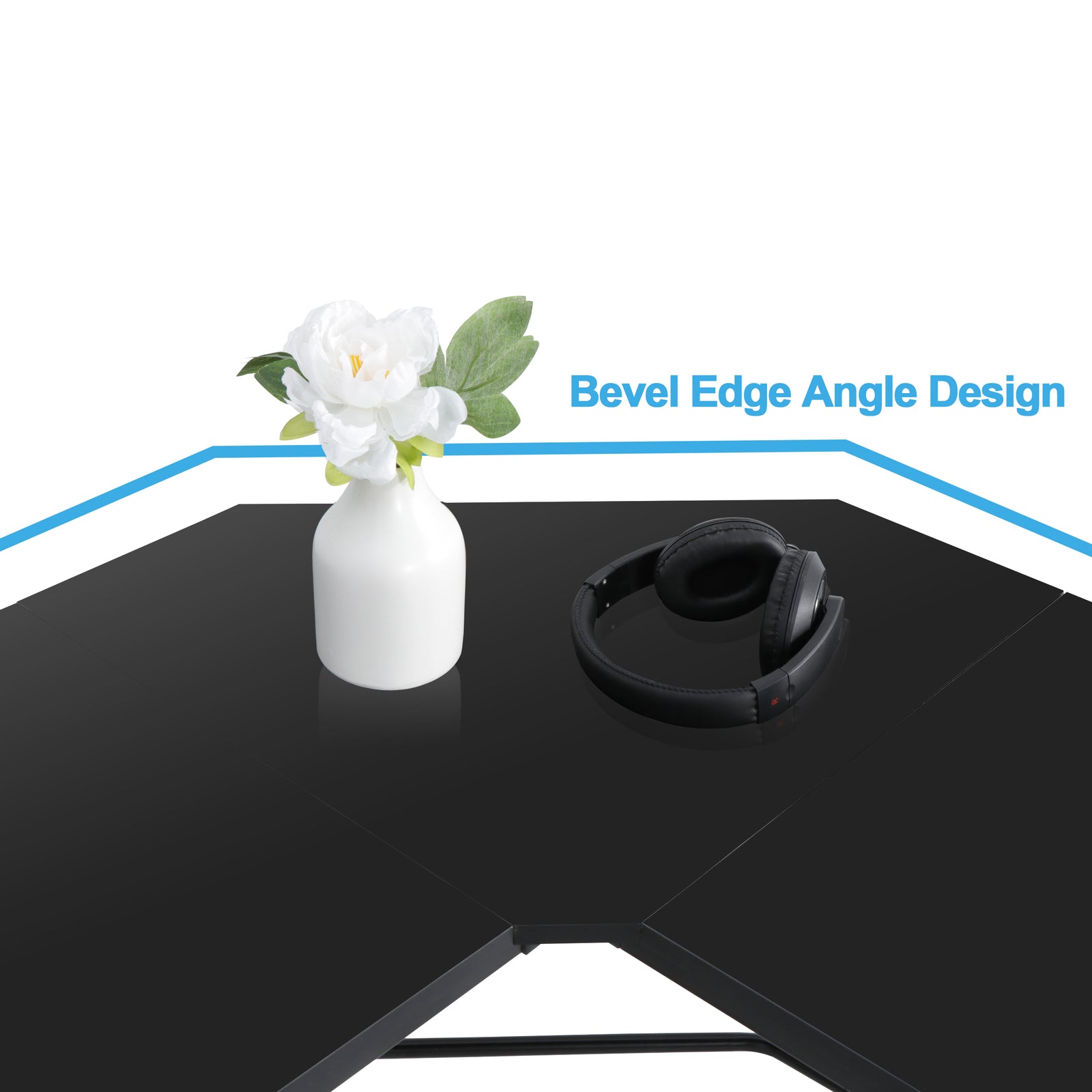 Computer Gaming Laptop Table L-Shaped Desk Corner Workstation Office Desk 66"