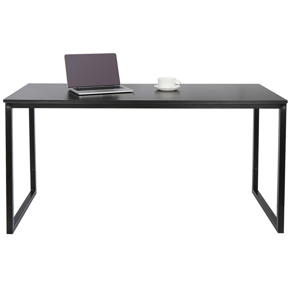 47" Modern Laptop Computer Desk Office Table PC Laptop Study Writing Desk Black