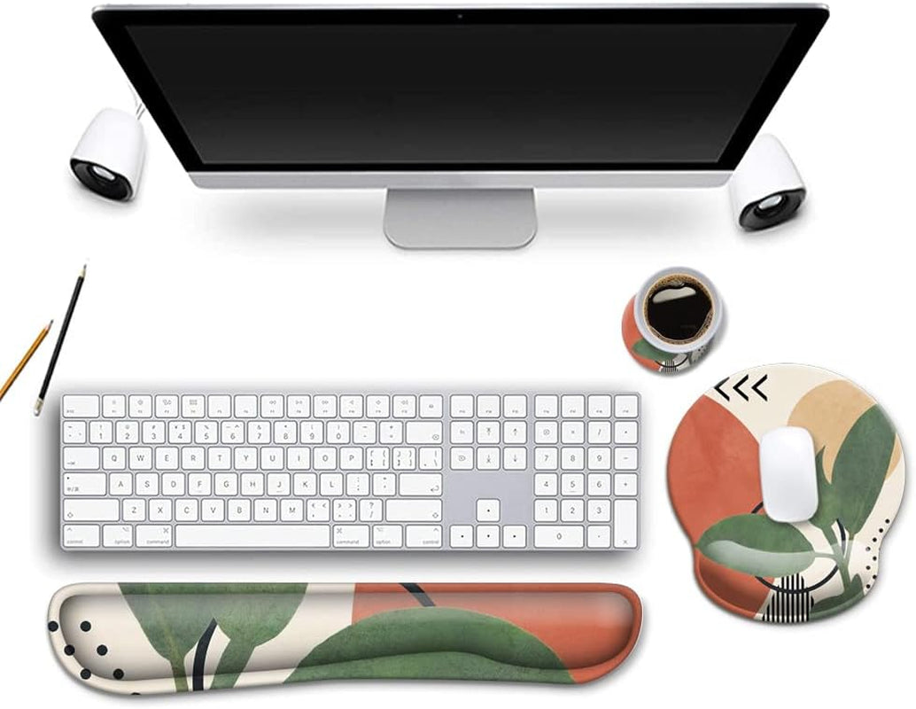 Keyboard Wrist Rest and Mouse Wrist Rest Pad