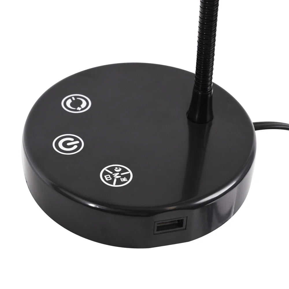 LED Modern Dimmable Adjustable Touch Sensor Desk Lamp