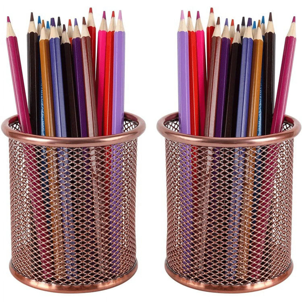 Desk Organizer Set Office Supplies Caddy, Desk Accessories Set Includes Pen Pencil Cup Holder, Pen Organizer, Mail Organizer, Sticky Notes Holder, Business Card Stand, Paper Clip Holder