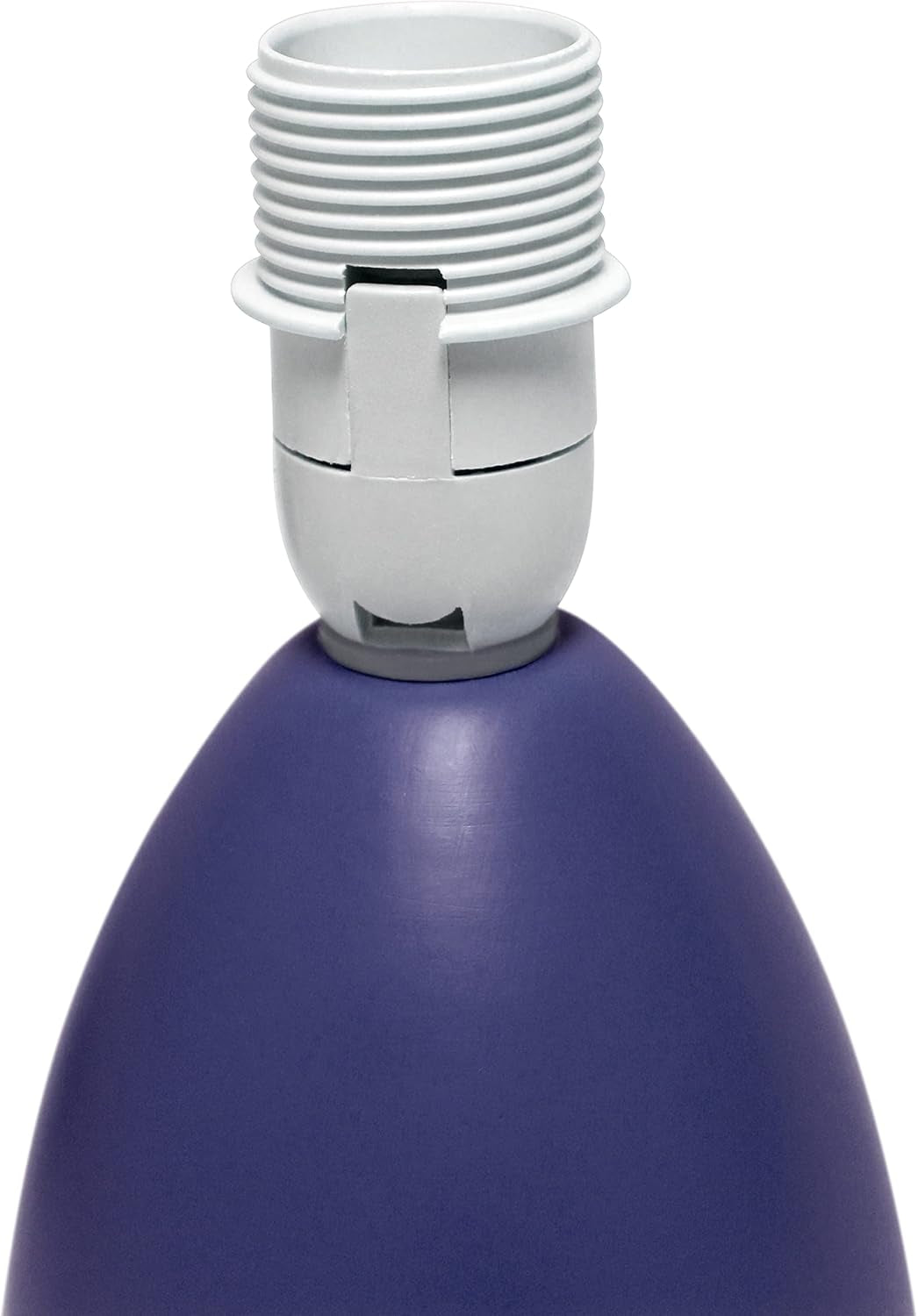 LT2009-BLU Mini Egg Oval Ceramic Table Desk Lamp, Blue