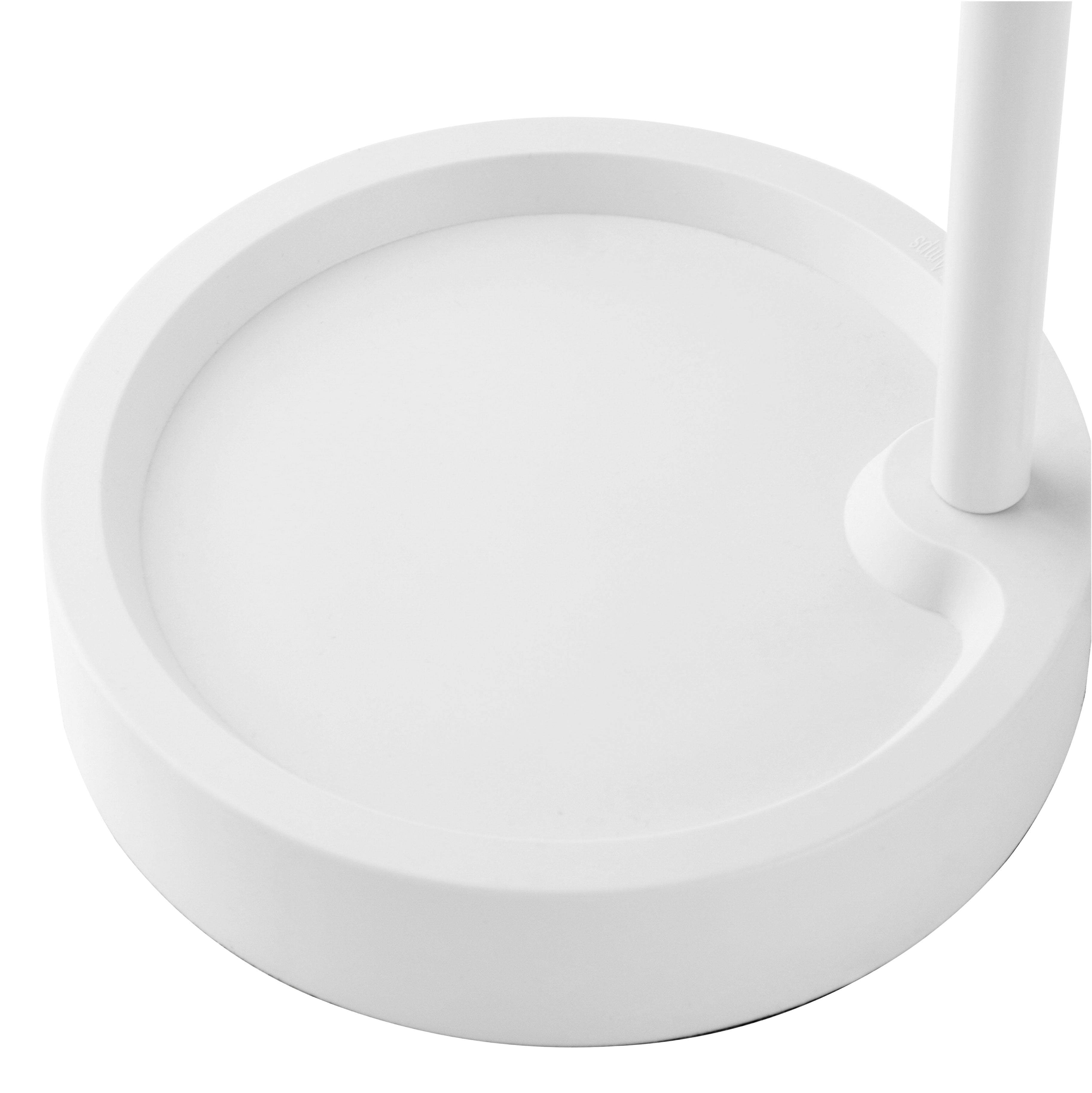 17" LED Catch-All Base & AC Outlet Adjustable Flexible Desk Lamp