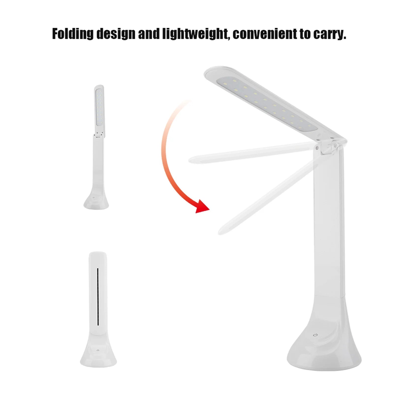 Desk Lamp Foldable LED Desk Lamp Materials, Foldable LED for Children Learning and Reading