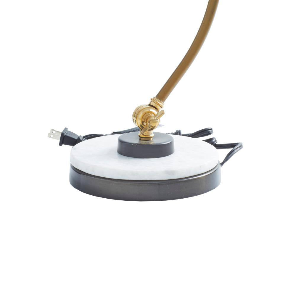 19 In. Black Metal Spotlight Task and Reading Desk Lamp