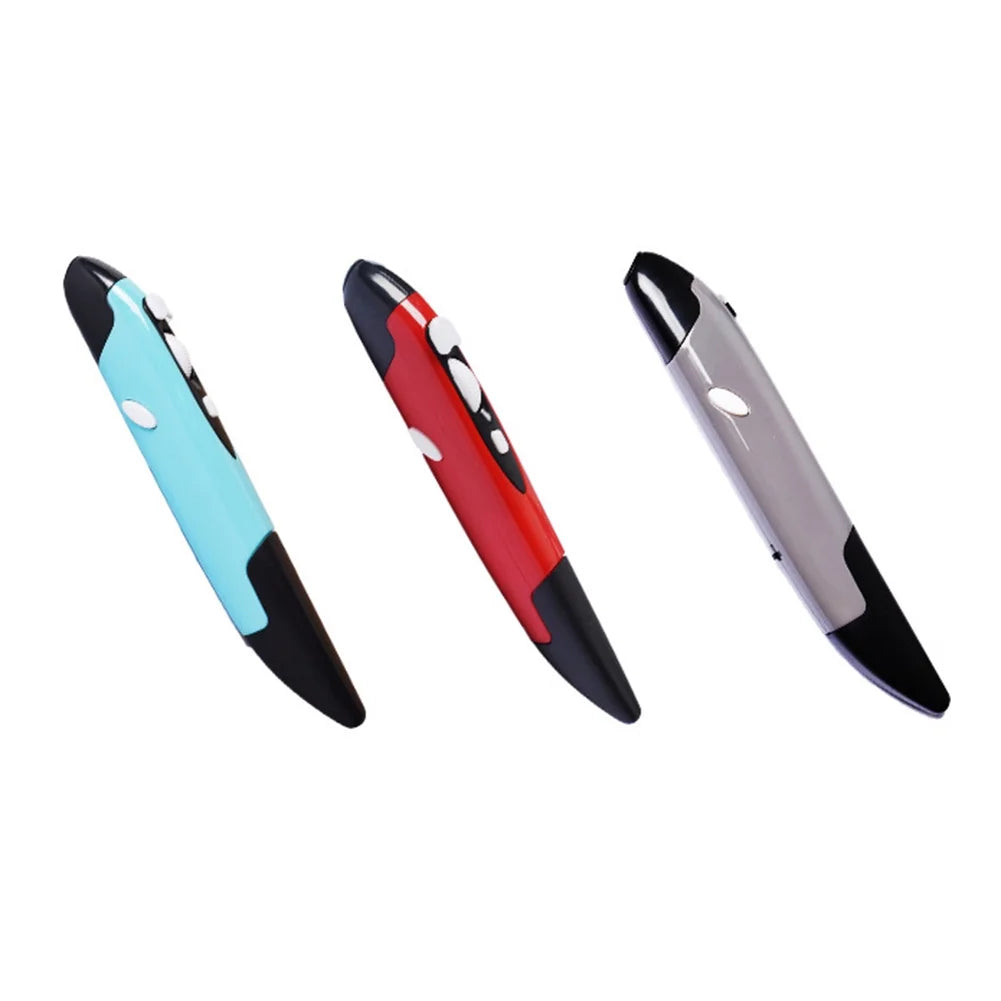 2.4Ghz Wireless Optical Pen Mouse Adjustable Optical Presenter Flip Pen Mouse for Tablet Laptop PC