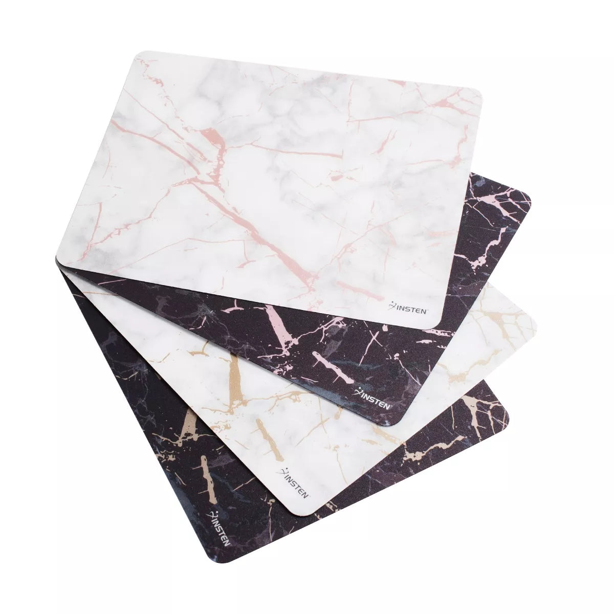 Instant Reflective Marble Design Mouse Pad 