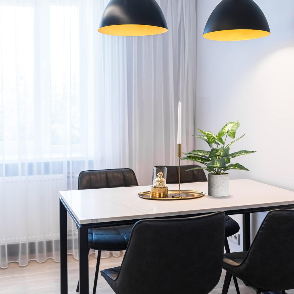 1Pc Faux Plant Indoor in Plant Pot 16"- House Plant for Farmhouse Kitchen Decor Living Room Accessories Home Office Cubicle Bookshelf Guest Room Balcony Bathroom Rustic Green Room Floor Table