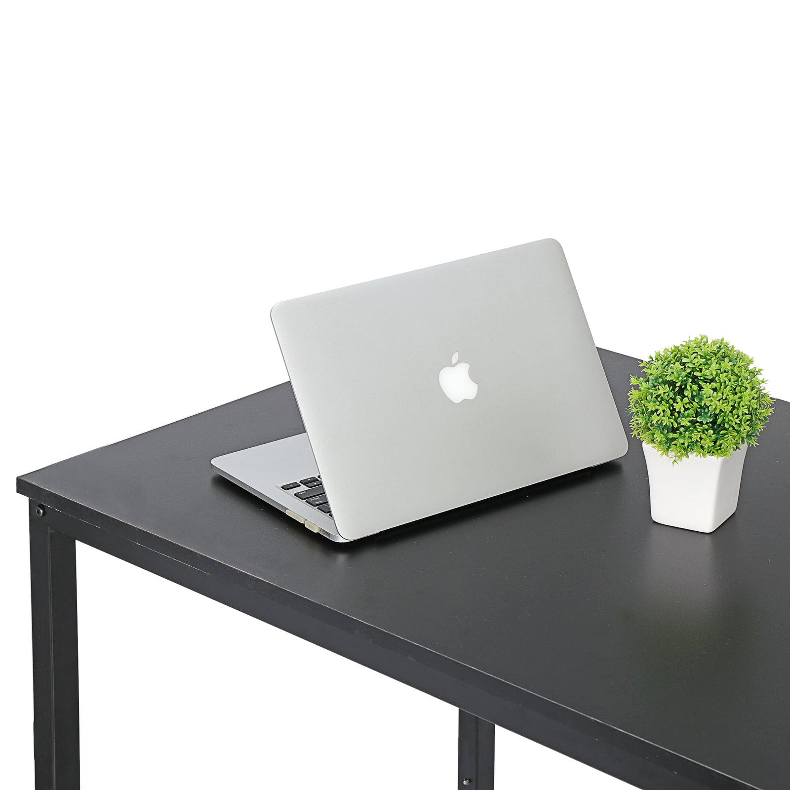 47" Modern Laptop Computer Desk Office Table PC Laptop Study Writing Desk Black